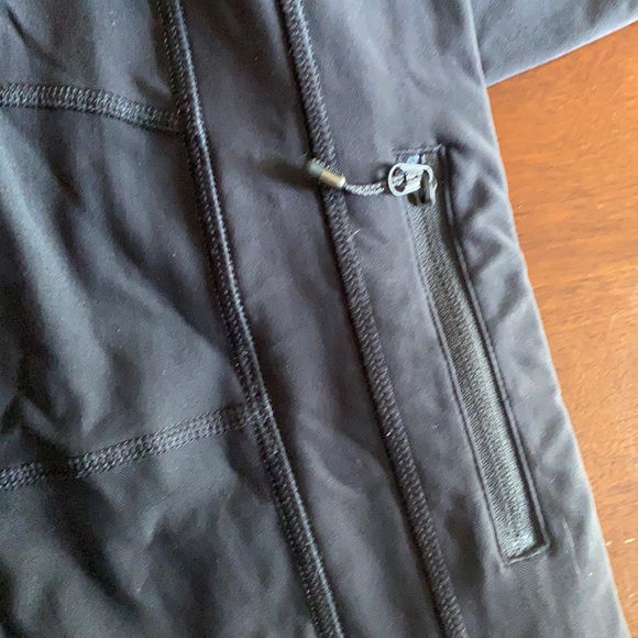 Black lululemon capris. - Picture 2 of 2